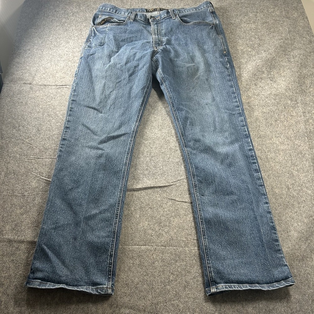 Ariat Rebar M4 Relaxed Bootcut Jeans Mens 38x34 Denim Western Cowboy Workwear